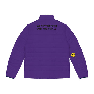 Copy of Copy of Stylish Men's Puffer Jacket with Motivational Quotes