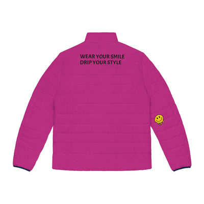 Copy of Copy of Stylish Men's Puffer Jacket with Motivational Quotes