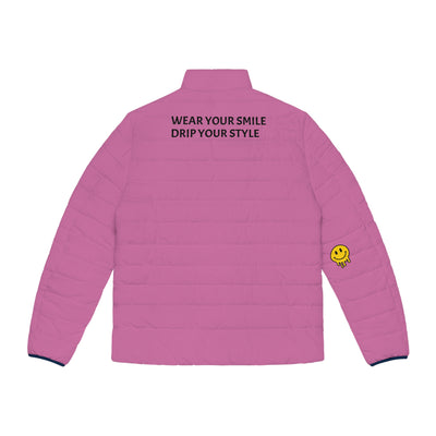 Copy of Copy of Stylish Men's Puffer Jacket with Motivational Quotes