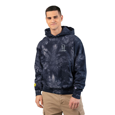 Copy of Unisex Tie-Dye Champion Hoodie with Embroidery